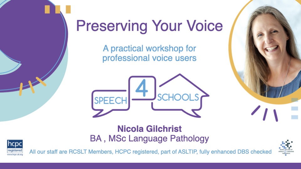 Voice Training - Preventative for All Staff